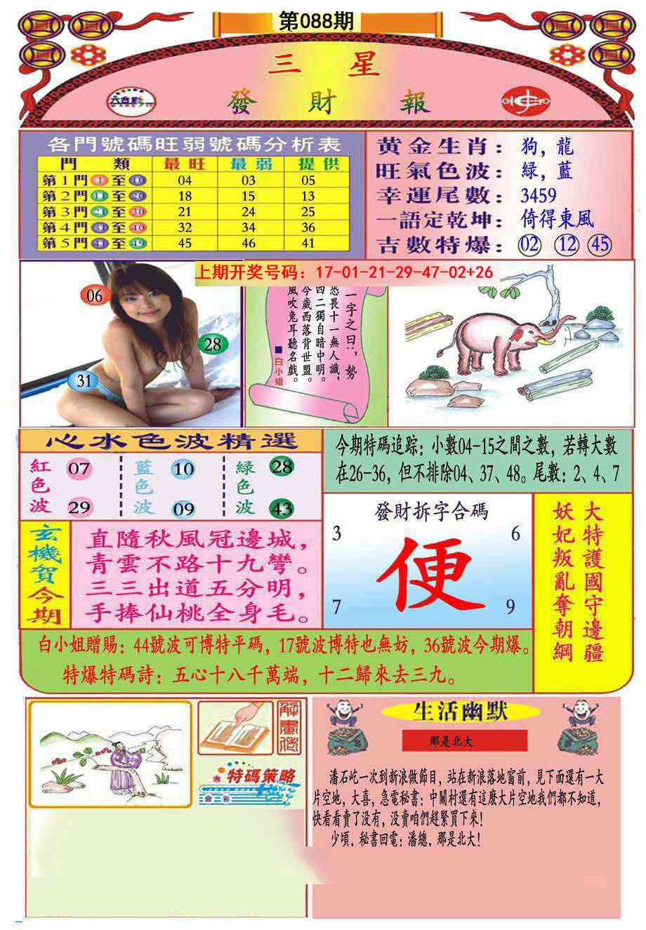 088期三星发财报(推荐)[图]