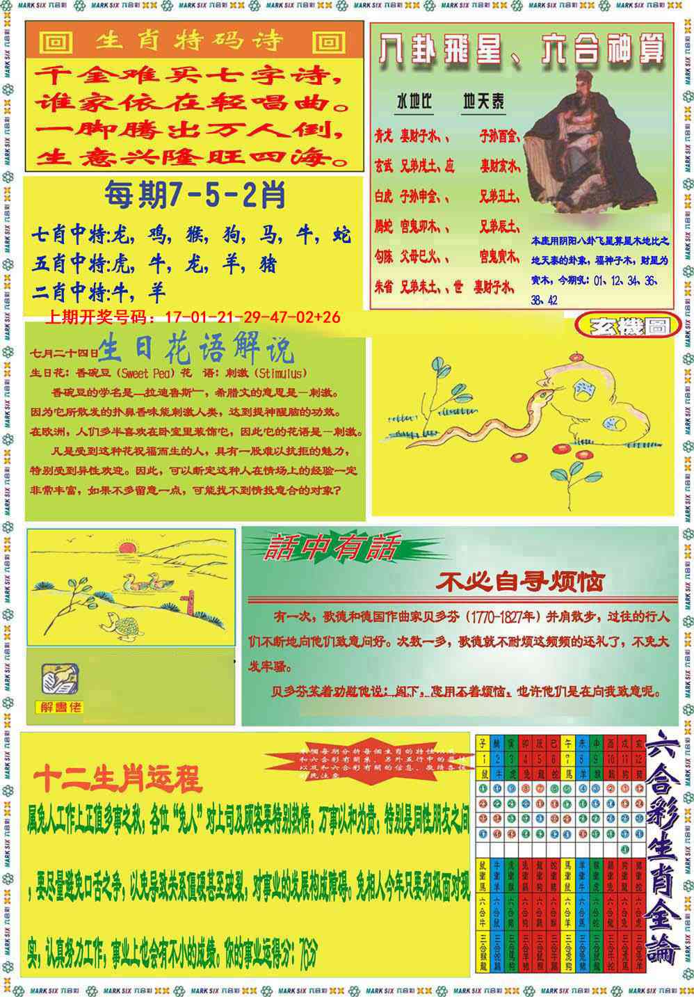 088期九龍马经B(推荐)[图]